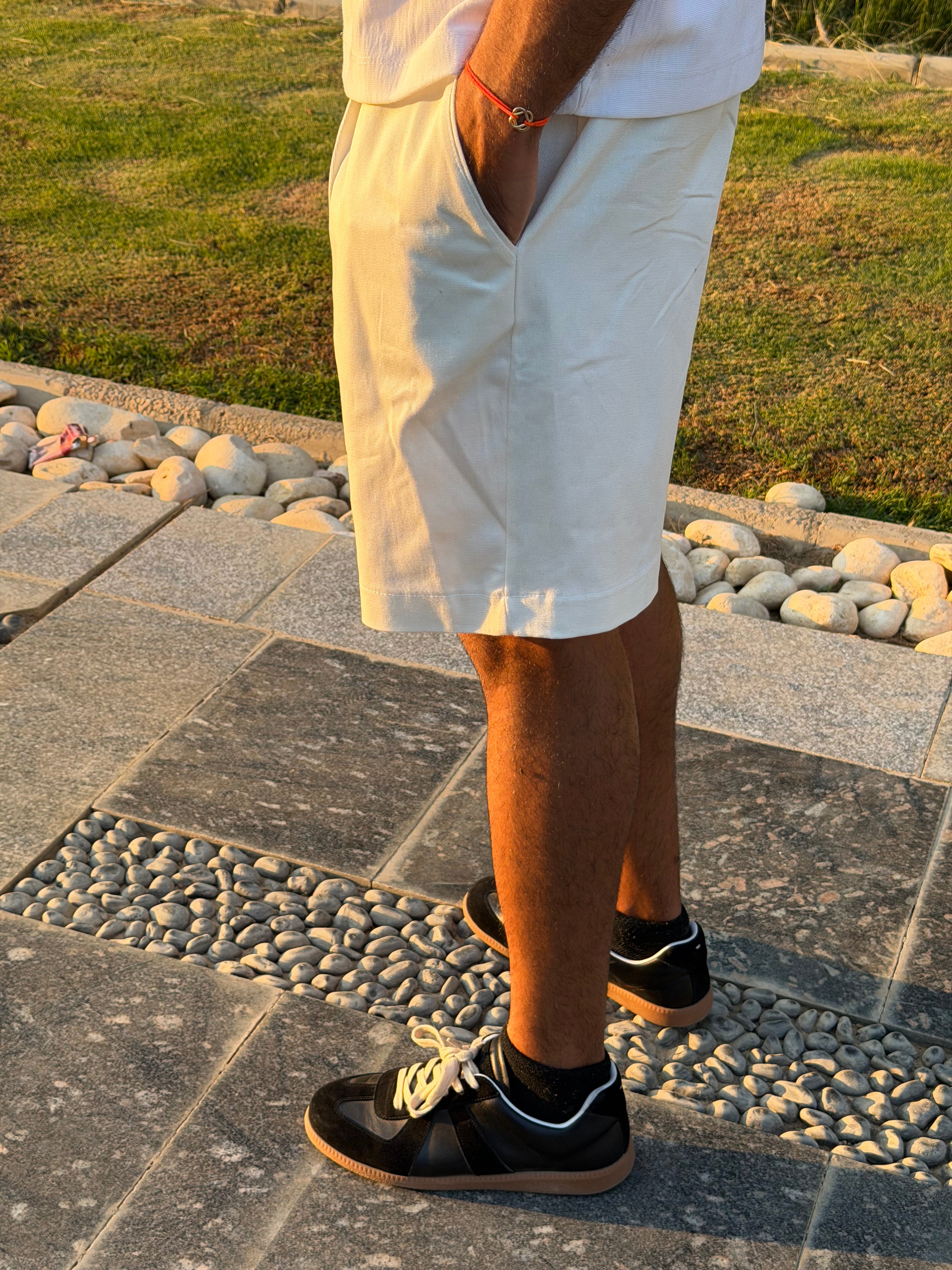 Seashell Pleated Shorts