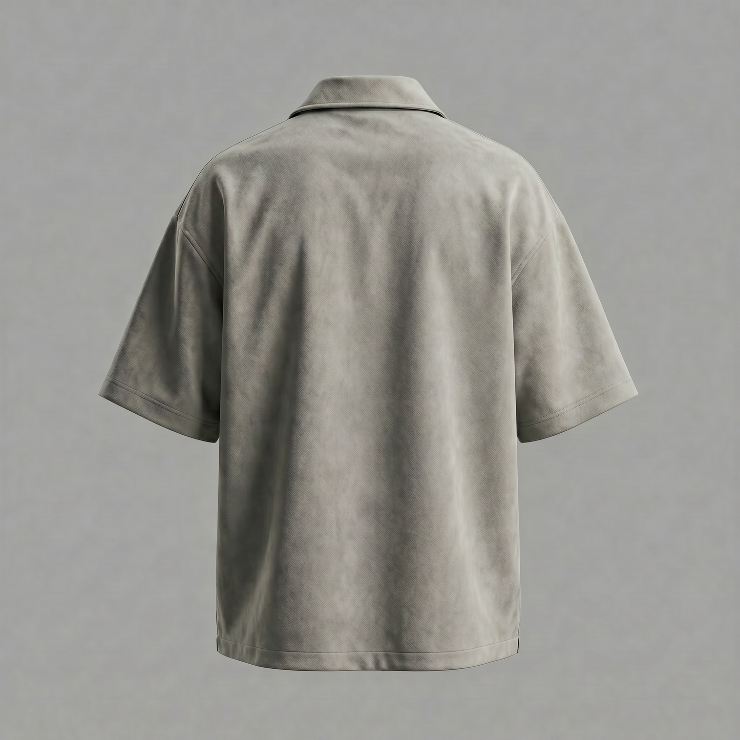 Washed beige Morano Leather Overshirt ( Best Seller )