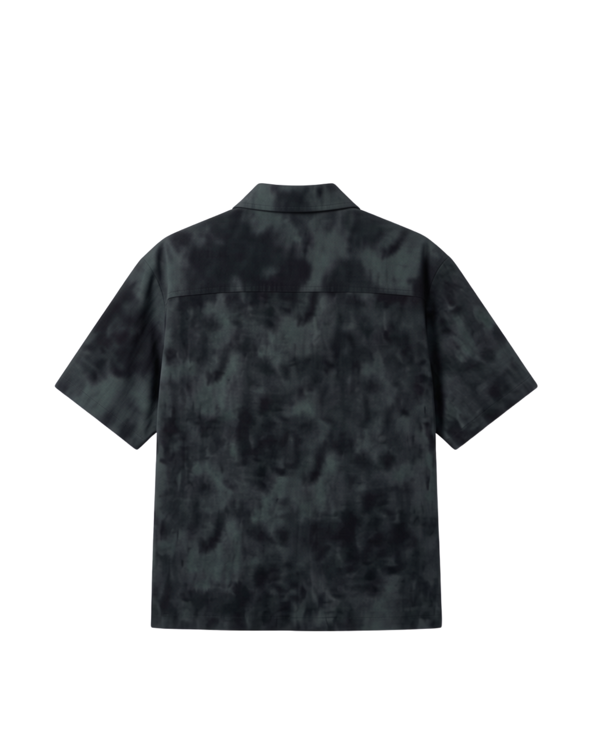 Washed Black Morano Leather Overshirt [ Best Seller ]